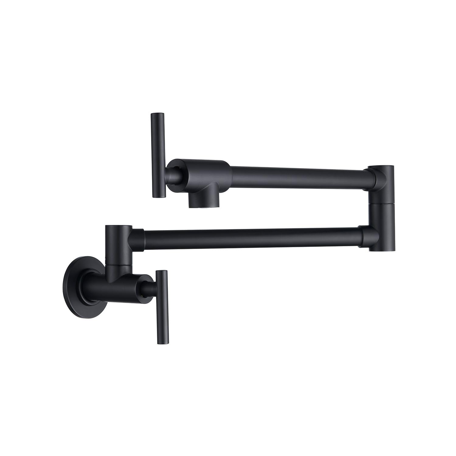 Robinet de cuisine mural pliable gain de place pour ne plus porter de casseroles