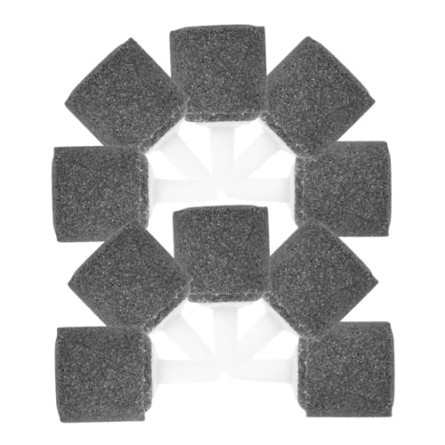 iplusmile 10個 水槽エアストーン 池のエアレーターディフューザー 水差しポンプ ウォーターポンプ 水族館のホース 噴水 水槽のエアバブラー 水槽用空気ディフューザー 池バブラー 高温焼成砂