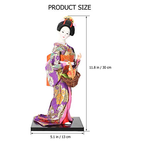 Bonecas Quimono de Gueixa Japonesa BESPORTBLE, Estatueta de Gueixa, Ornamentos, Arte de Presente, Co