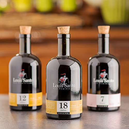Louis Santo - Premium Single Rum 18 Jahre (44% Vol.) | Aus Zuckerrohrsaft | Doppelgold prämiert | Ohne künstl. Aromen… – Bild 5
