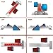 Vaolvpant 25in Starting Blocks with Premium Aircraft-Grade Aluminum 6 Angle Adjustable and Detachable Pedals Ideal for Running Enthusiasts Professional Track and Field Competitions