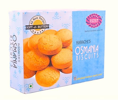 Image of Karachi Bakery Osmania Biscuit, 800 g (Pack of 2)