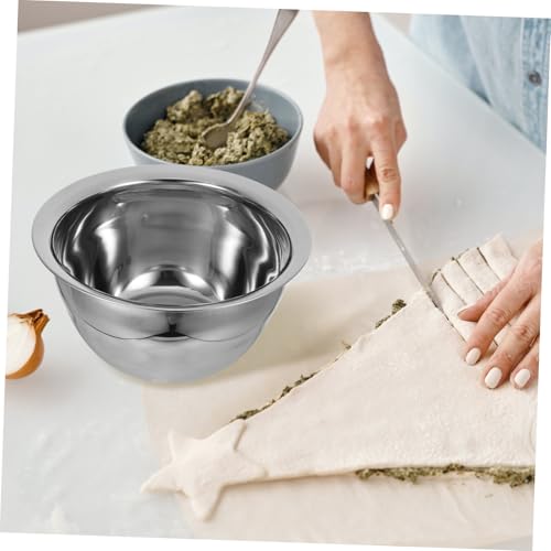 Tazón mezclador de acero inoxidable 304 para cocina 30 cm miniatura 5