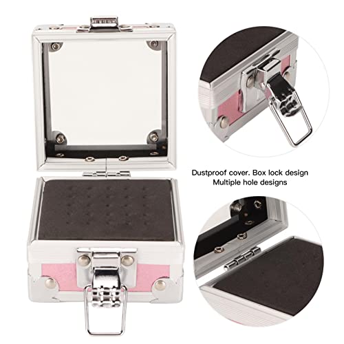 Organizador para 25 brocas de taladro de uñas miniatura 3