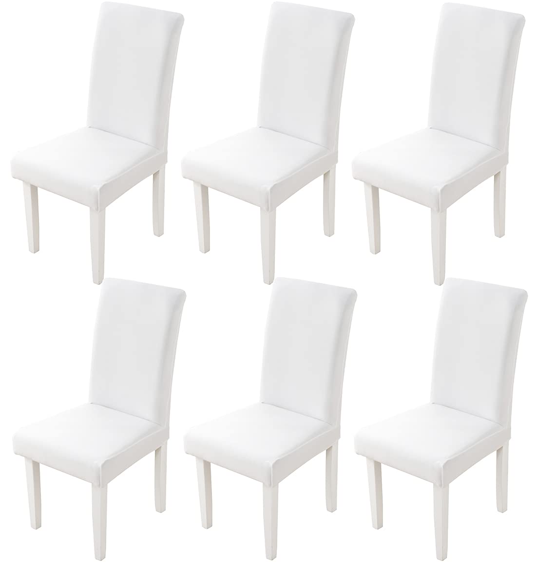 Stoelhoes, 6 stuks, rekbaar, afneembaar, wasbaar, modern, voor eetkamer, slipcover, decoratie, bruiloft, hotel, restaurant Stoelhoes, 6 stuks, rekbaar, afneembaar, wasbaar, modern, voor eetkamer, slipcover, decoratie, bruiloft, hotel, restaurant