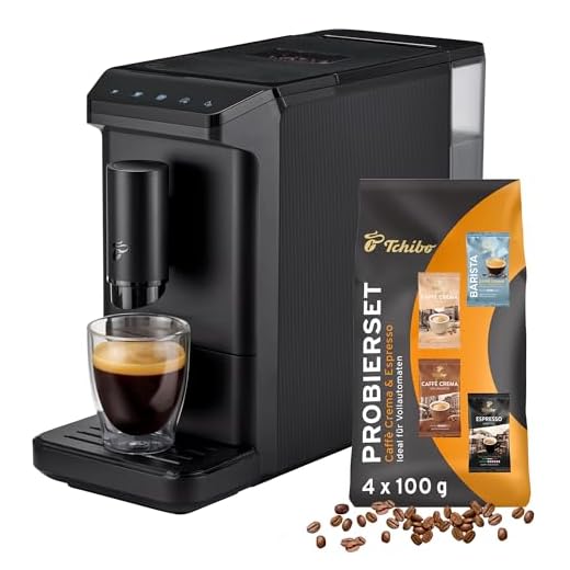 Tchibo Esperto mini Kaffeevollautomat Schwarz