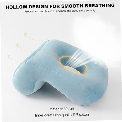 Oreiller face vers le bas anti douleurs cervicales pour dormir sur table - 4