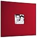 MCS MBI Fashion Fabric 12-Inch by 12-Inch Page Top Load Scrapbook with Photo Opening, Red, 13.2 x 12.5 Overall