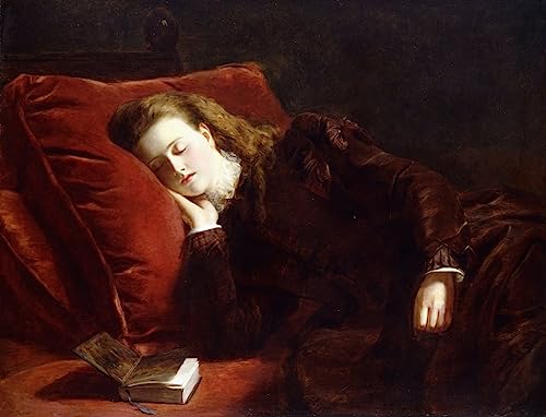 Peinture classique William Powell Frith déco murale toile 60x90cm