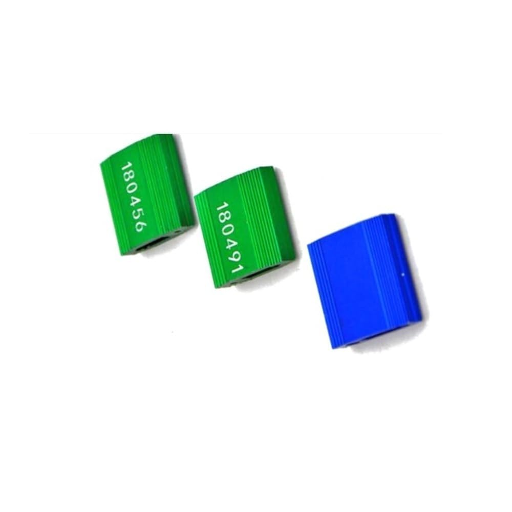 sigillo di sicurezza 10 pezzi 20/30/40 cm fascetta for cavi for container, 2,5 mm di spessore filo acciaio sigillo fili antifurto blocco, etichette spedizione sicurezza for camion merci(30cm)