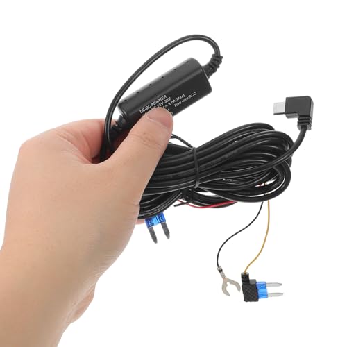 Cable Tipo C Mobestech de 3 hilos para alimentación estable de cámaras de coche 4