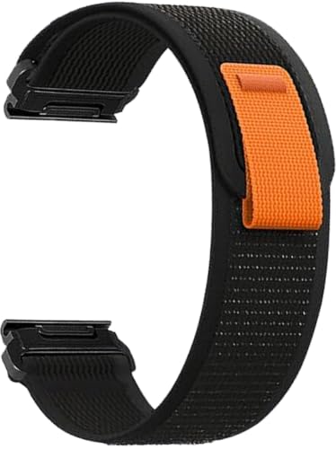 Image of Zitel Band Compatible with Garmin Fenix 8 AMOLED 47mm, Fenix E /7 /7 Pro, 6 /6 Pro, 5 /5 Plus, Forerunner 970 /965 /955, Epix Pro Gen 2 47mm - QuickFit 22mm Nylon Sport Strap
