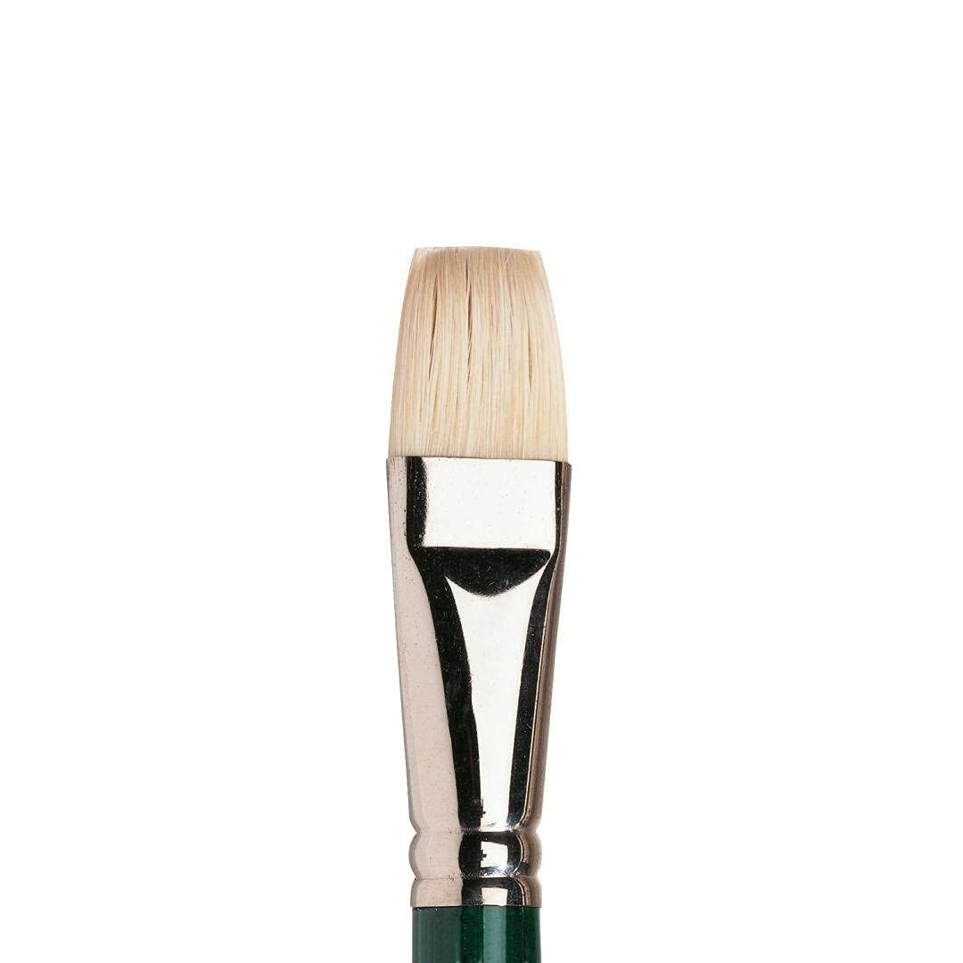 Winsor & Newton 5973712 Winton Flachpinsel- Nr.12- 24 mm, für Ölfarbe, Acrylfarbe und Alkydfarbe