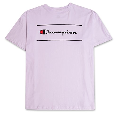 Champion Big and Tall Mens T Shirts Classic Comfort Jersey Logo T Shirt