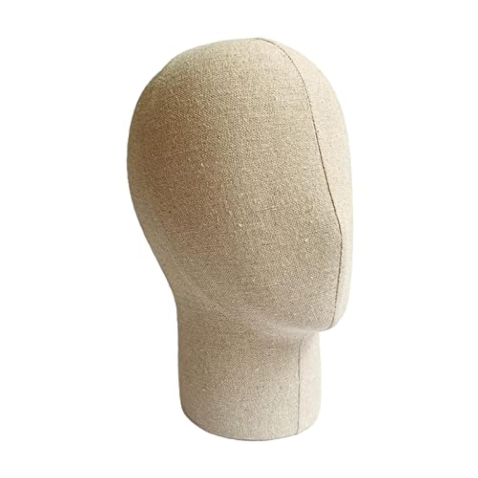 Linen Mannequin Head for Wig Display