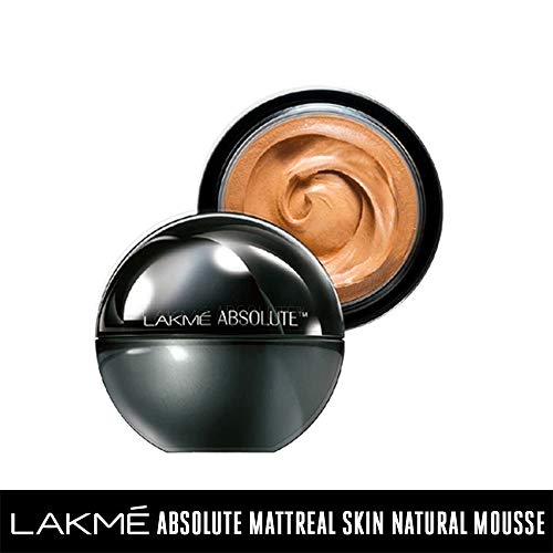 Image of LAKME Absolute Skin Natural Mousse, Rose Fair & Absolute Skin Natural Mousse, Golden Light (Pack of 2)