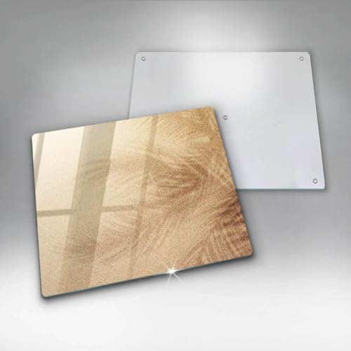 Planche à découper induction 60x52cm Wallfluent motif plage - 6