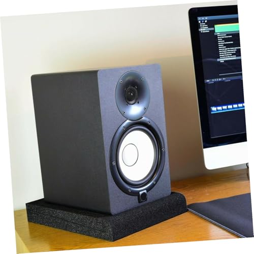 4 piezas de almohadillas de espuma aislantes para altavoces, foam acústico para separación y absorción de sonido miniatura 4