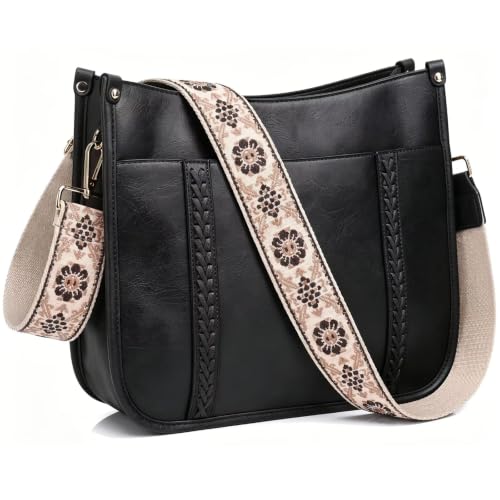Image of AUYOCO Vegan Leather Crossbody Bags for Women Purse Shoulder Bag