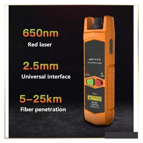 Probador de cable FTTH con rango -70~6dBm para un diagnóstico rápido 6