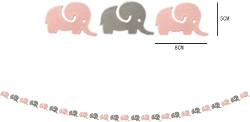 Miniatura 5 de ZERODECO Decoraciones para baby shower, globo de aluminio con texto en inglés "It's a Girl", pancartas de papel para fanáticos de papel, banderas de