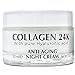 Delfanti Milano â€¢ COLLAGEN 24K â€¢ Anti-Aging Night Cream â€¢ with pure Hyaluronic Acid â€¢ Made in Italy