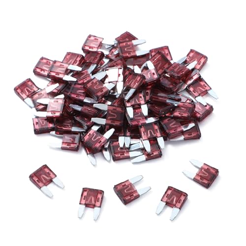 Paquete de 100 fusibles automáticos de 40 amperios, APM/ATM, 32 V, mini fusibles estilo cuchilla, 40 A, protección contra cortocircuitos, fusible de coche (40 amperios)