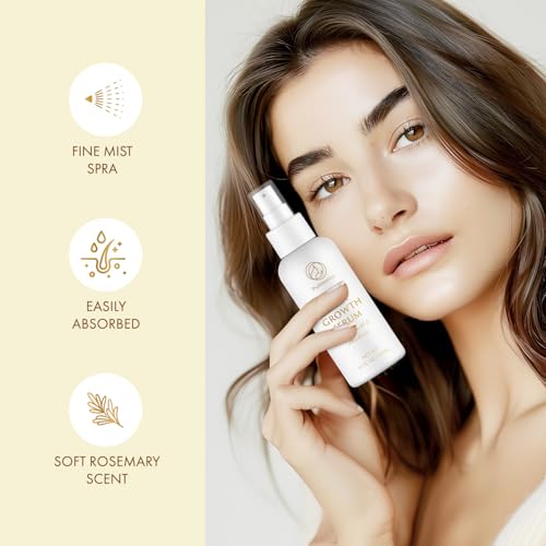 Image of Hair Growth Serum: Rosemary Batana Castor Oil Rice Water Biotin Hair Oils for Hair Growth - Hair Growth Thickening Product - Hair Loss Treatments for Women Men(1.7 Fl Oz (Pack of 2))