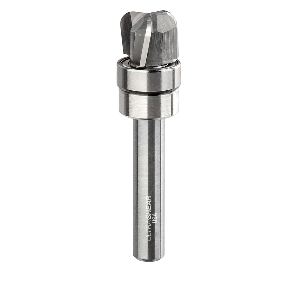 Compact Bowl Router Bits, 1/4 Inch Shank, 1/8 Radius, 3 Flute, USA Made Carbide Head Bowl and Tray Router Bits - US25125BB