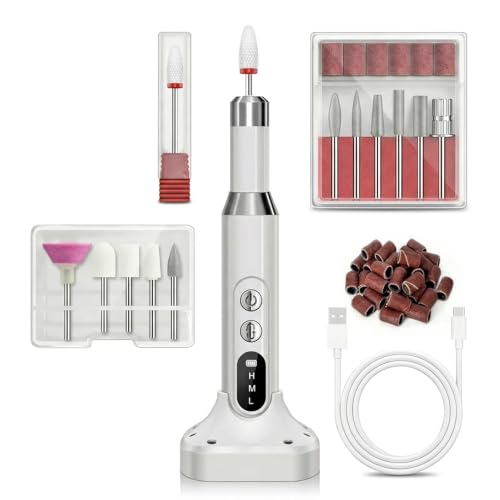 Lime à ongles électrique portable pour manucure et pédicure à la maison