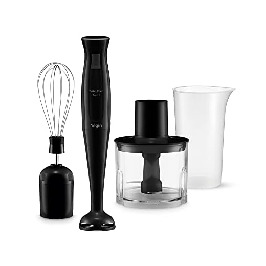 Mixer Vertical Turbo Chef Elgin 3 em 1 200W Preto 110v