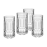 Mikasa Lawrence Highball Tumbler Cups, Set of 4