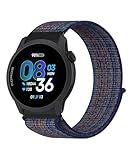 OUTPUTBT Nylon Bracelet 22mm pour Coros Pace 3/PACE Pro/Apex 2 Pro/Apex Pro/Apex 46mm Sport Remplacement Coros Vertix pour Homme Femme