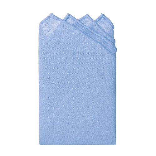 Image of Jacob Alexander Linen Handrolled 15 inch x 15 inch Pocket Square Hanky