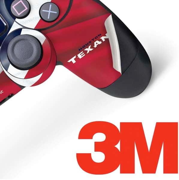 Vista 32 de Skinit - Skin para juegos para PS4 Pro/Slim Controller – licencia oficial NFL Houston Texans diseño de camuflaje