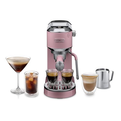 Image of De'Longhi Dedica Duo Manual Espresso Coffee Machine EC890.PK