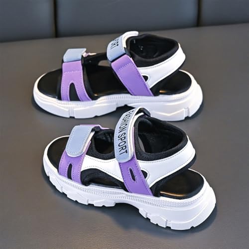 IWIHMIV Boys Slip On Sandals Girl Sport Sandal Kids Lightweight Adjustable Straps Summer Non Slip Water Shoes4