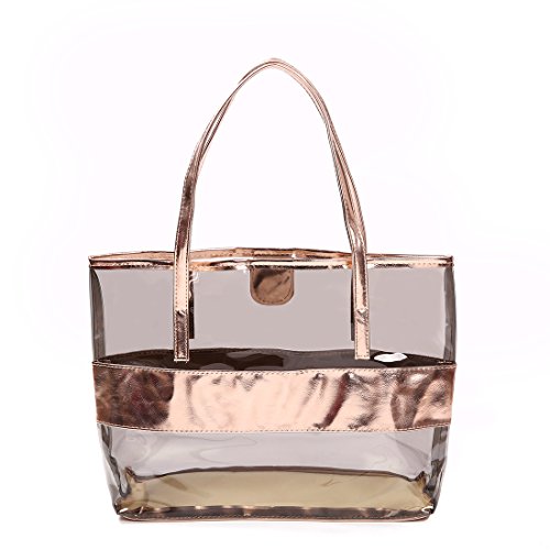 Bolso Tote Claro Impermeable Barabum Classy miniatura 4