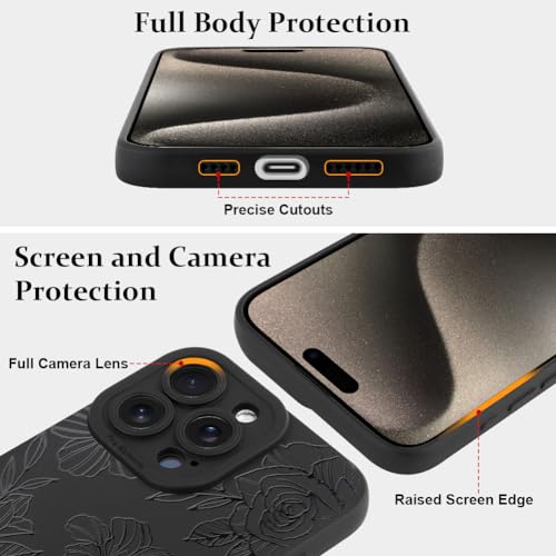 Coque iPhone 15 Pro Max antichoc avec protection de lentille complète