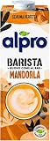 ALPRO Barista, bevanda alla Mandorla, 100% vegetale, ottima con il caffè,1L