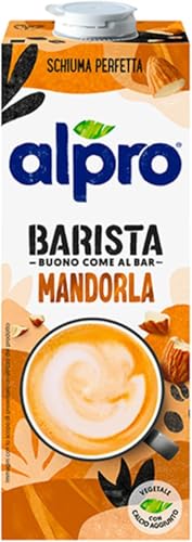 ALPRO Barista, bevanda alla Mandorla, 100% vegetale, ottima con il