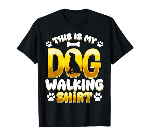 Camiseta divertida para pasear con texto en inglés "This Is My Dog" Camiseta
