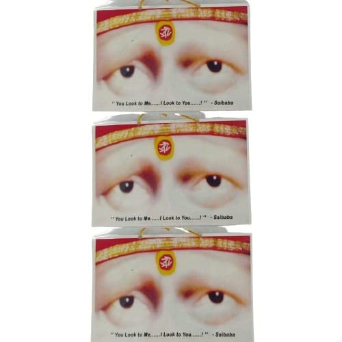 Beauty Tool Home Decoration Sai Baba Wall Hanging Photo for Door and Wall | Pack of 3 | (B09R43S6VC) Amazon Price History, Amazon Price Tracker