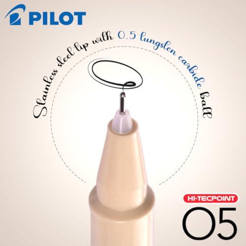 Pilot 05 Hi-tecpoint Pen,Pack of 12 (Blue),9000019568