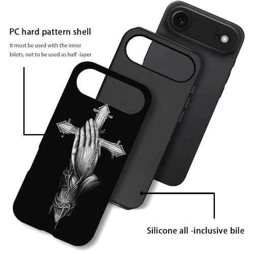 Coque W18S Air croix de Jésus cadeau idéal double couche rigide - 4
