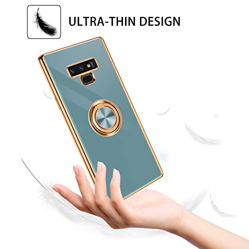 Coque Samsung Galaxy Note 9 protège écran et objectif fine souple avec anneau