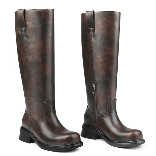 Image of Zzheels Mid Calf Cowboy Boots for Women Closed Toe Western Cowgirl Boots | Pointed Toe, Western Boots, Country Concert Outfits, Rodeo Outfit, Wide Calf Cowgirl Boots