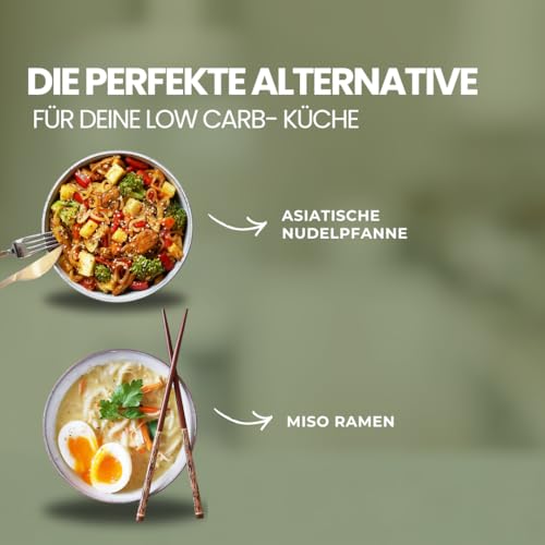 Miniatura 4 de 10 Paquetes Pasta 5 Calorías 250g Pasta A Base De Algas Sin Gluten Y Vegano Bajo En Carbohidratos Schultz Y König