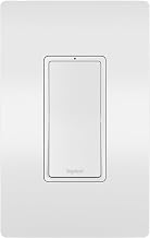 Legrand Wi-Fi Matter Smart Switch, Effortless Setup, Enhanced Compatibility with Apple HomeKit, Google Home, Alexa & SmartThings, Easy Wi-Fi Connectivity with Matter, Pack of 1