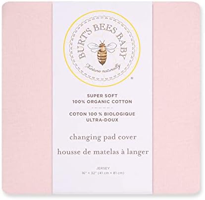 Burt's Bees Baby - 100% Organic Cotton, Extra Absorbent Infant Burp Cloths Unisex 5 Pack